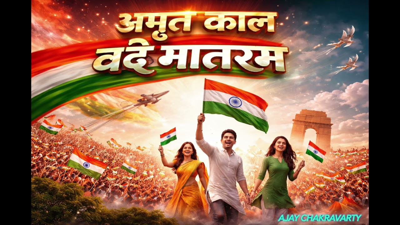 Desh gaan | Amrit kaal Bande Matram | Ajay Chakravarty | Patriotic Song | Desh Gaan