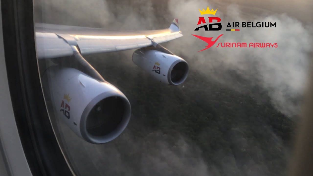 Take Off | A340-313 | Air Belgium/Surinam Airways | Johan Adolf Pengel Int | Paramaribo Surinam I PY