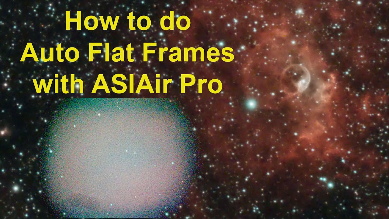 ASI Air Pro - Flat Frames - Auto v Manual