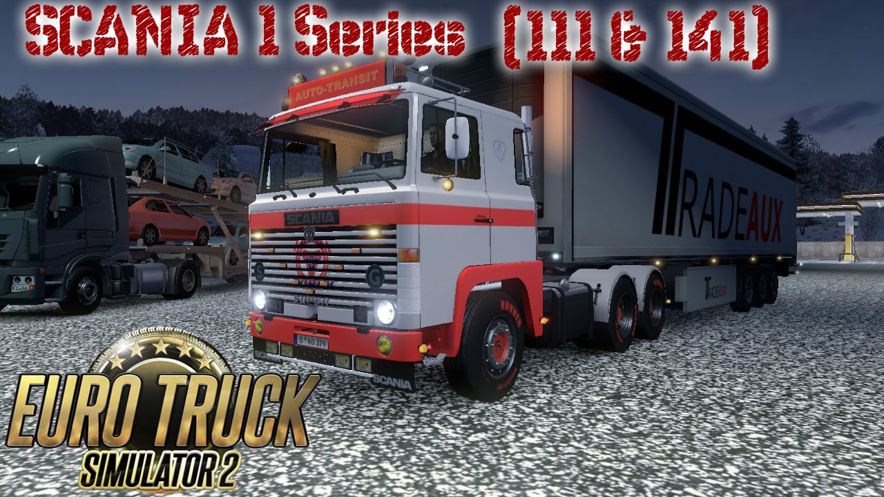Euro Truck Simulator 2. Мод: SCANIA 1 Series. 111&141. Зачет. (Ссылка на мод в описании)