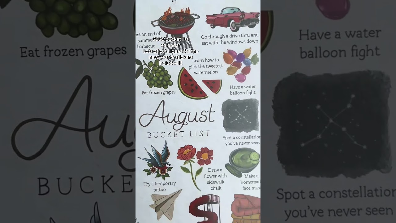 Discover A Year Full Of Beauty With This Amazing Calendar! #calendar #bucklist