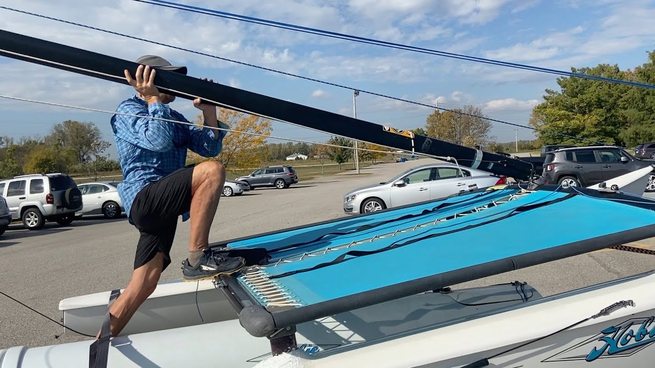 Hobie Mast Raising