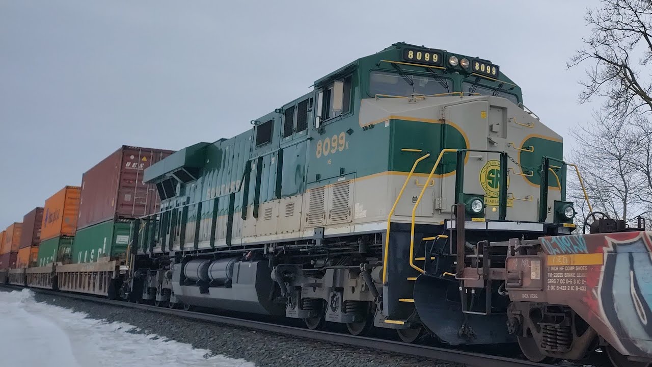 NS 4773 with 8099 trailing! Rocky Ridge, OH 2/9/26
