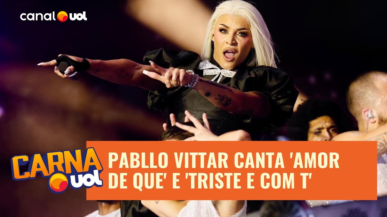 Pabllo Vittar leva hits 'Amor de Que' e 'Triste e com T' pro palco do CarnaUOL