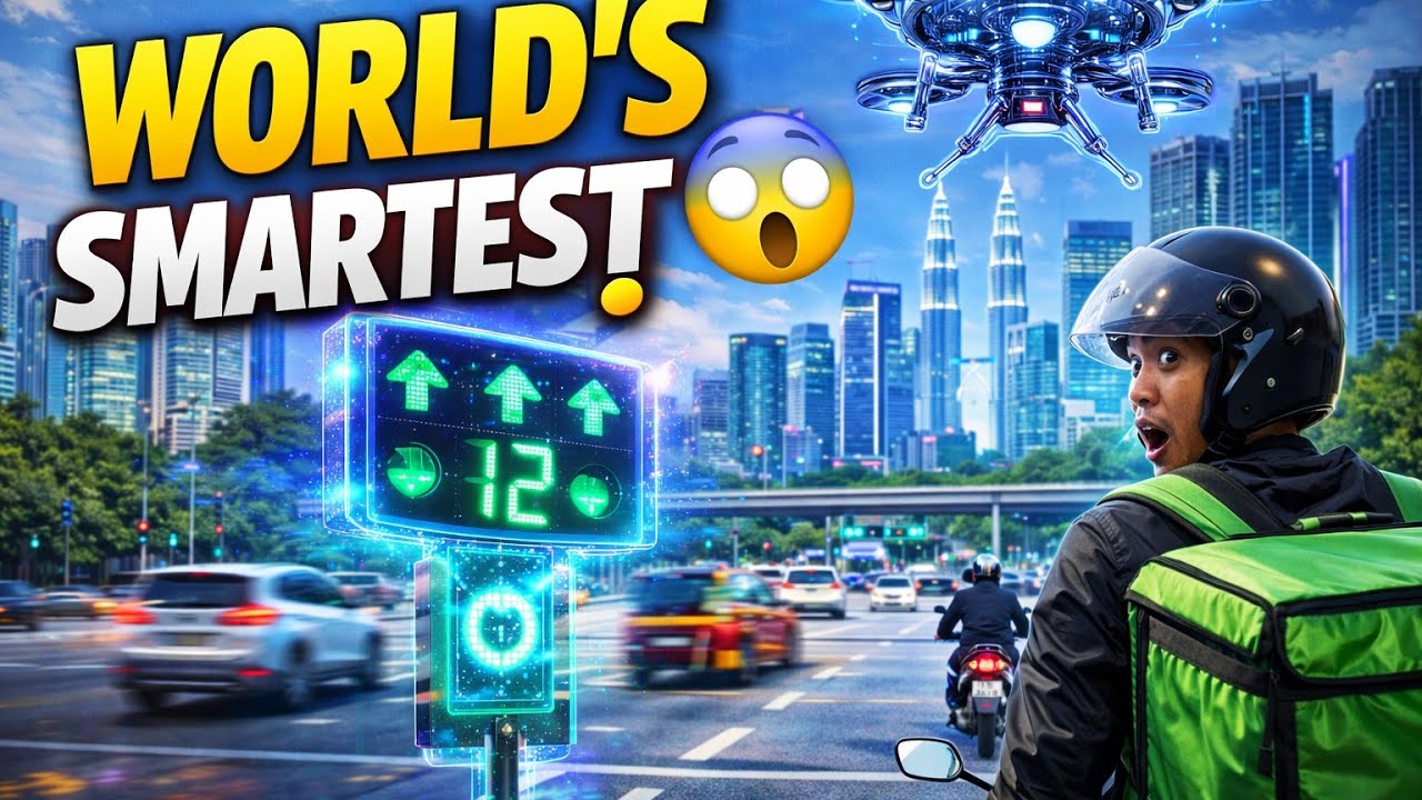 World’s Smartest Traffic System 🤯 | Courier Experience You Won’t Believe