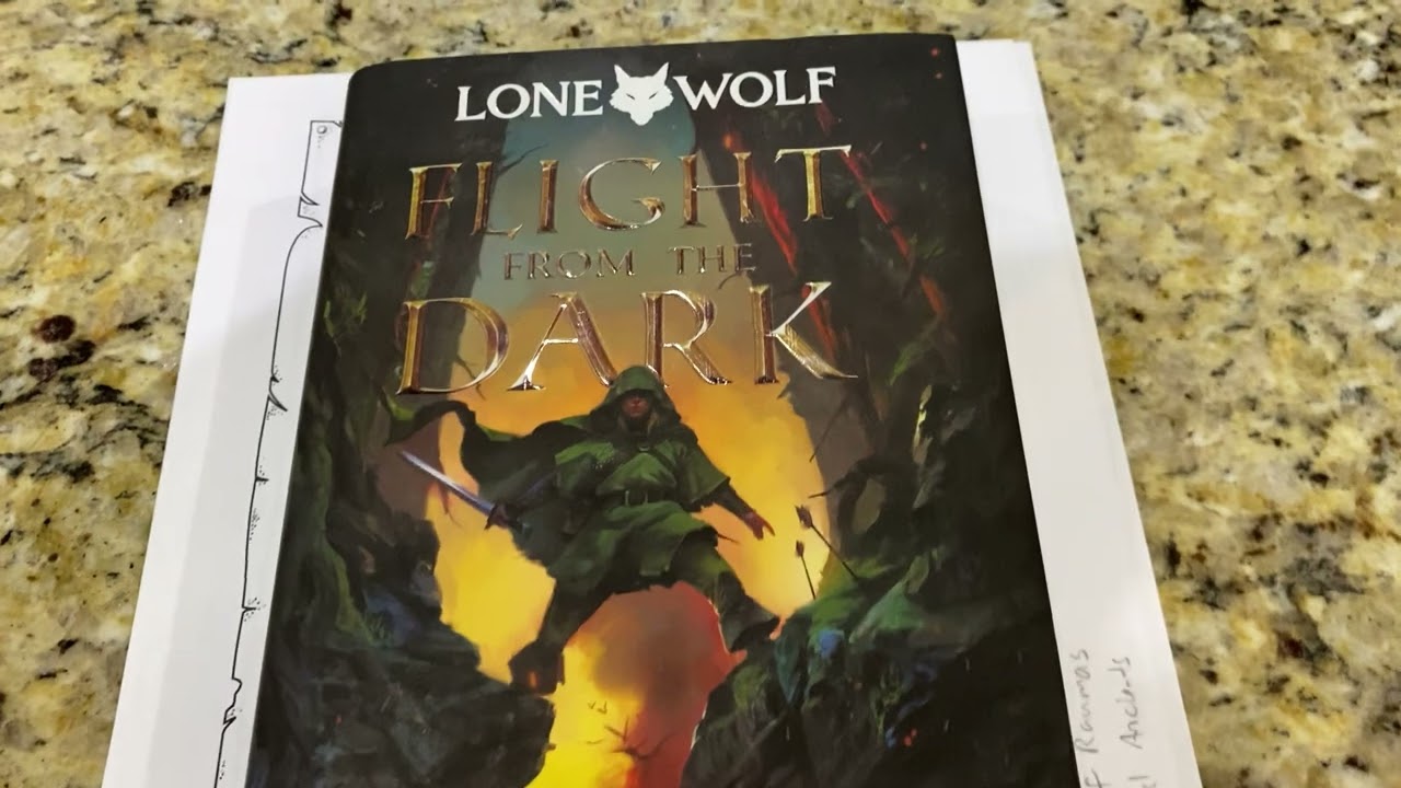 Flight from the Dark Definitive Edition Lone Wolf by Joe Dever Holmgard Press Review and Thoughts