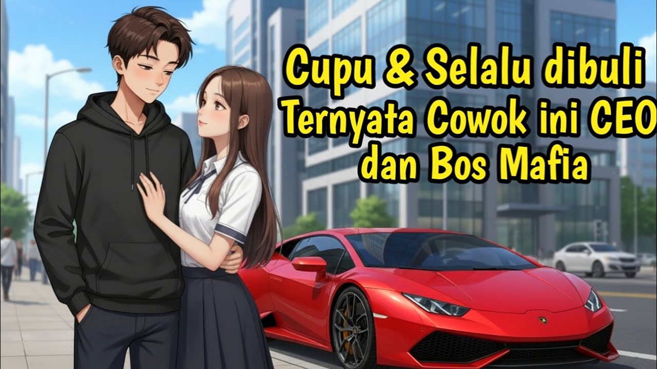 Sering Dibully di Sekolah, Ternyata dia adalah CEO dan Bos Mafia | Animasi Sekolah Romantis