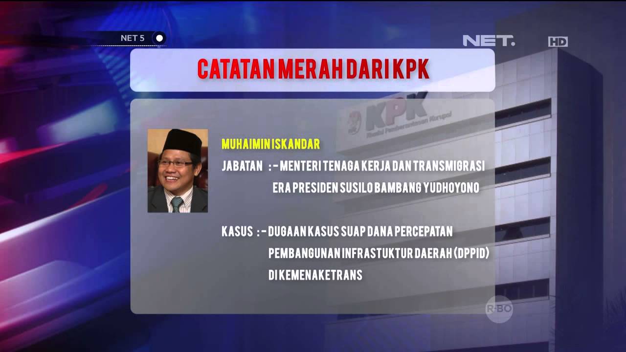 Sejumlah nama kabinet Jokowi-JK berpotensi tersangka - NET5
