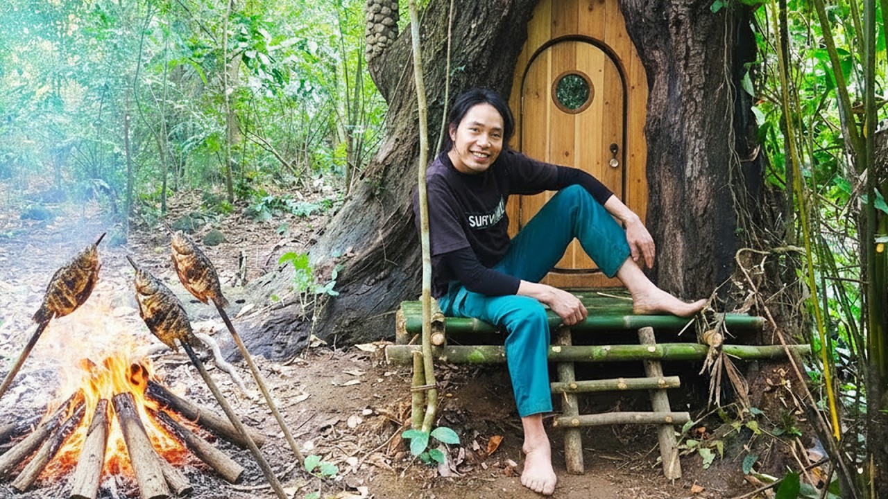 Returning to Intense Survival Challenges Building Strong Wilderness Shelters and Smart Traps