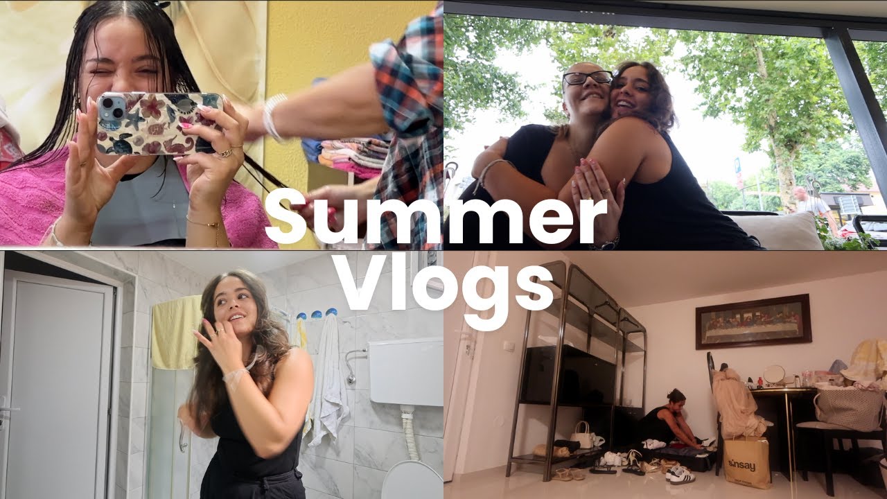 LAST DAY HERE | running around & packing | Summer Vlogs