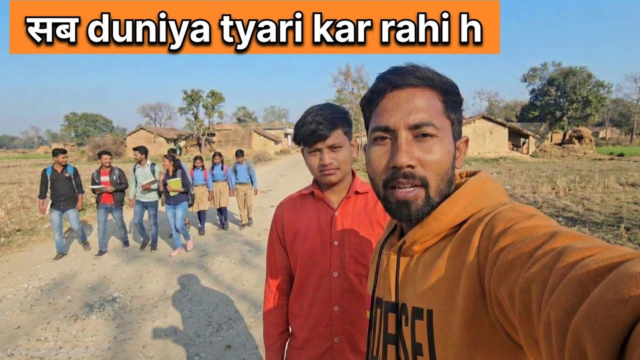 Sab duniya tyari kar rahi h lekin 