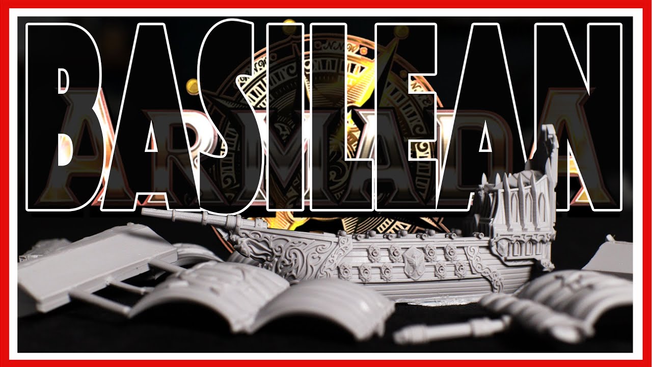 Kings of War Armada - Basilean Resin Ships Exclusive First Look