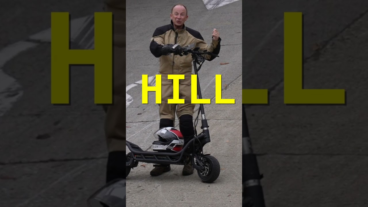 STEEPEST HILL in SF vs Beast Scooter 🛴😤
