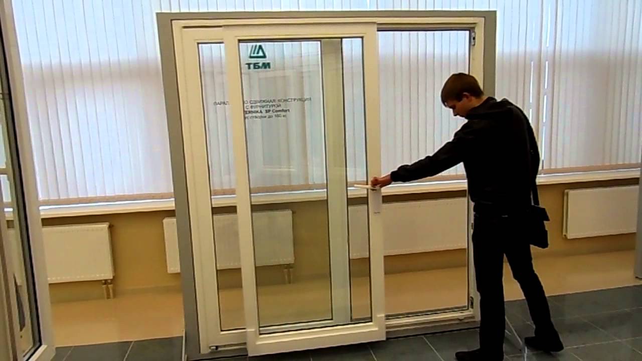 Портальные двери на фурнитуре Roto 