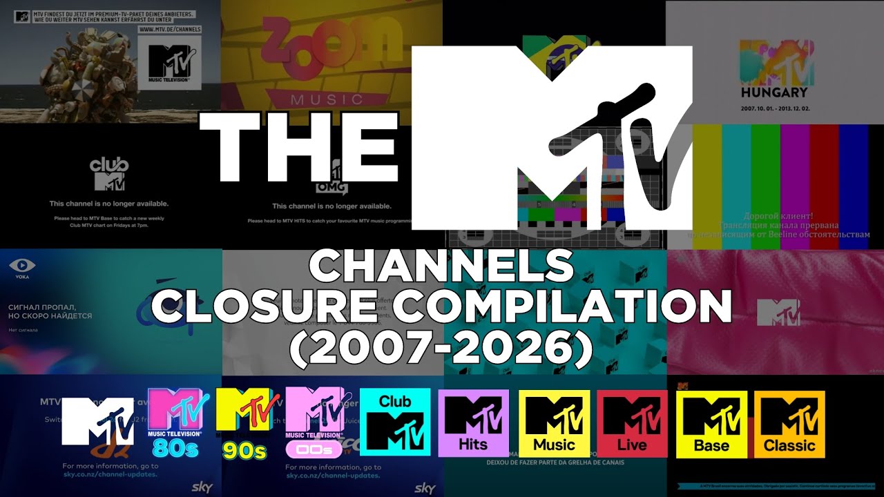 The MTV Channels Closure Compilation (2007-2026)