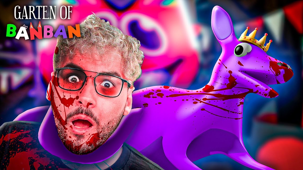 Queen Bouncelina ist VERSTECKT in der DUNKELHEIT ! Garden of BanBan 3 | LarsOderSo