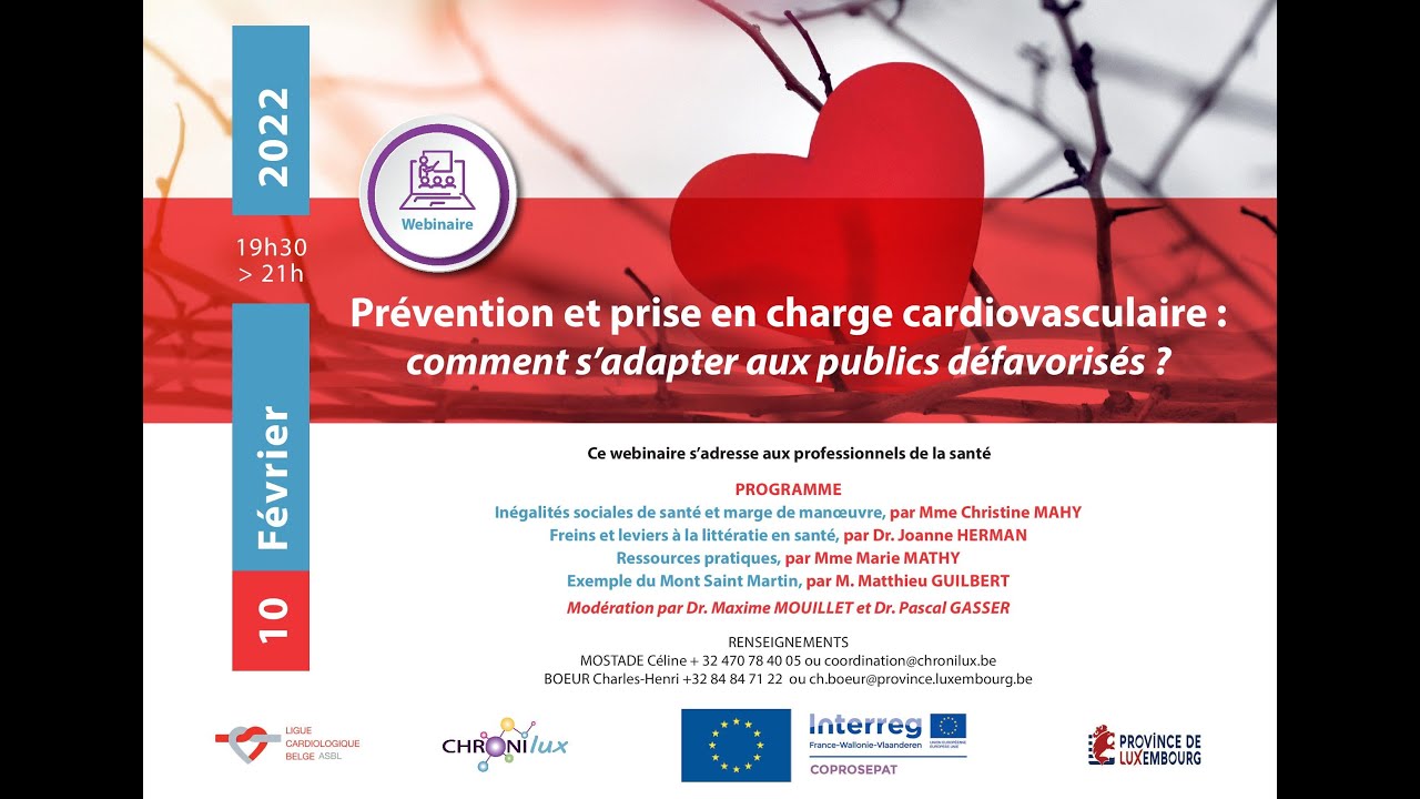 Prévention et prise en charge cardiovasculaire : comment s’adapter aux publics défavorisés