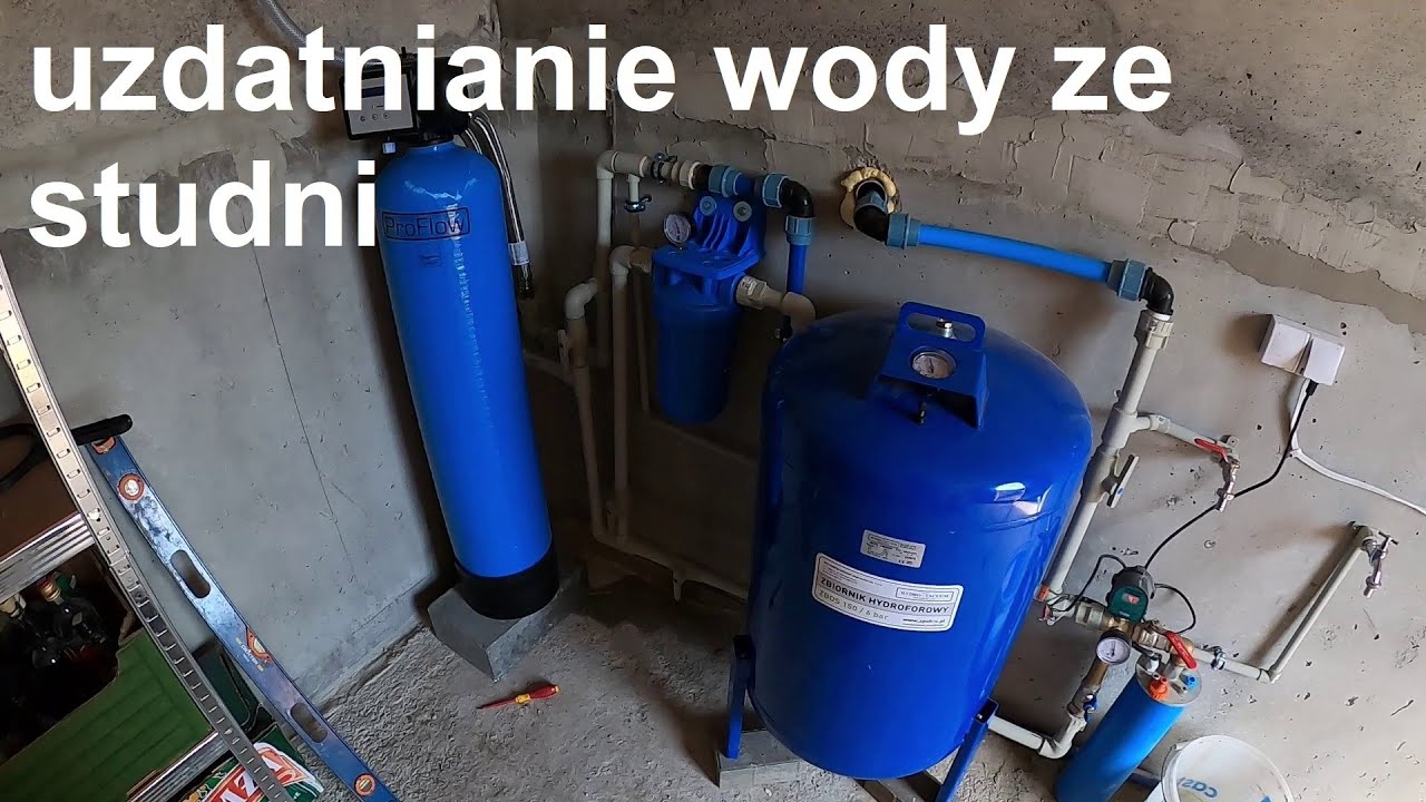 Erie maxima OXY czyli jak pozbyć się żelaza. Pierwsze uruchomienie stacji uzdatniania