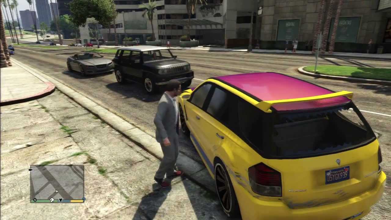 GTA 5 FRANKLIN VS MICHAEL BIG FIGHT
