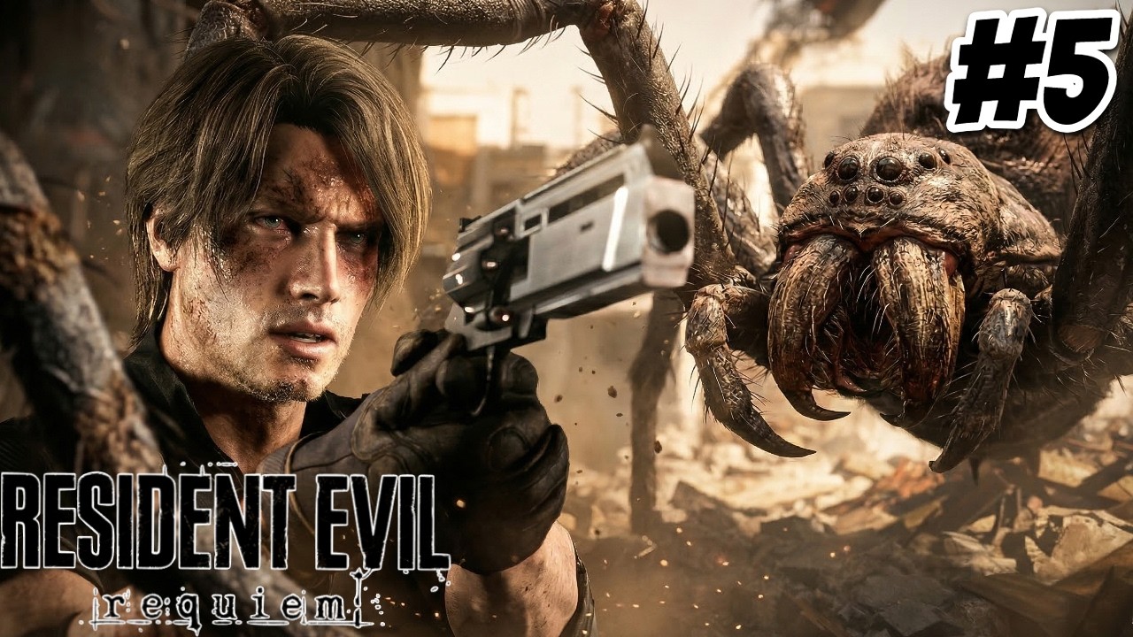 El Regreso De Leon A Raccon City 💀| Resident Evil Requiem #5