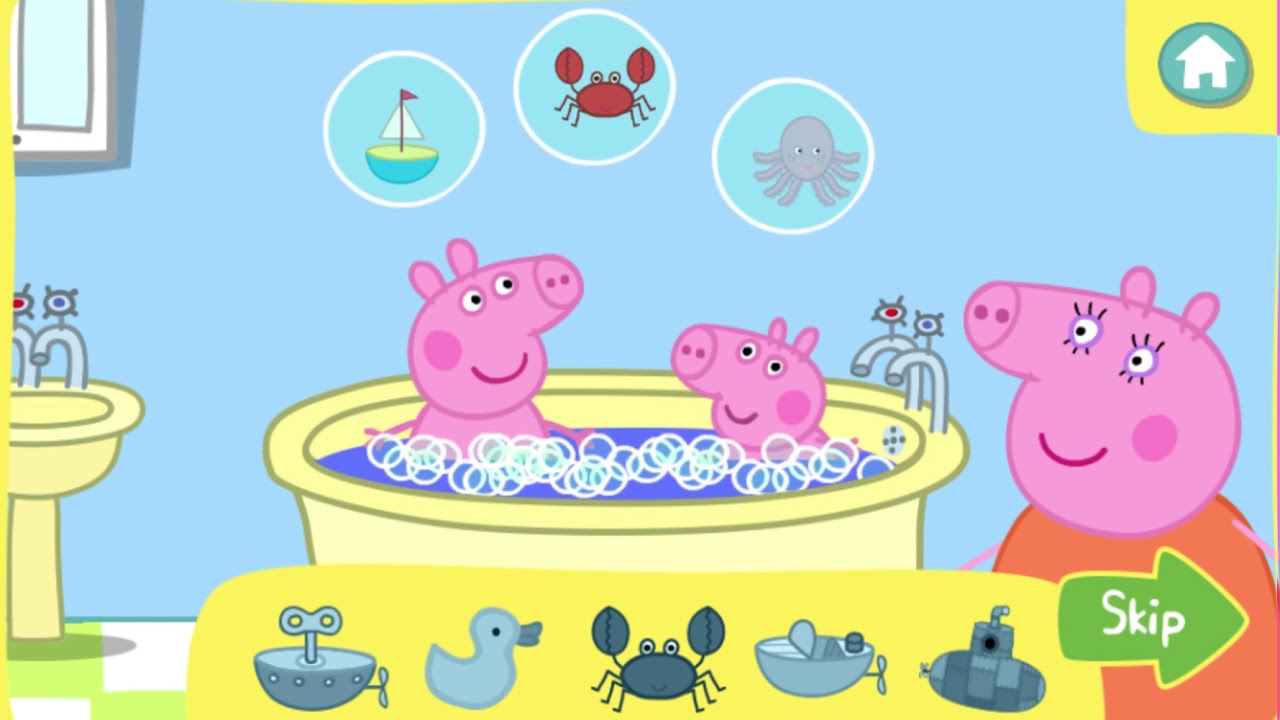 Nick Jr Fun and Educational game for kids Fun with Peppa Pig Learn Color and Shape Game