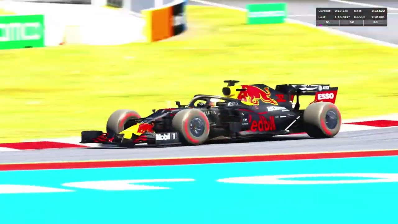 Red Bull RB16 Flies Around Barcelona – Precision Meets Power! | Assetto Corsa | TheRacingPoint