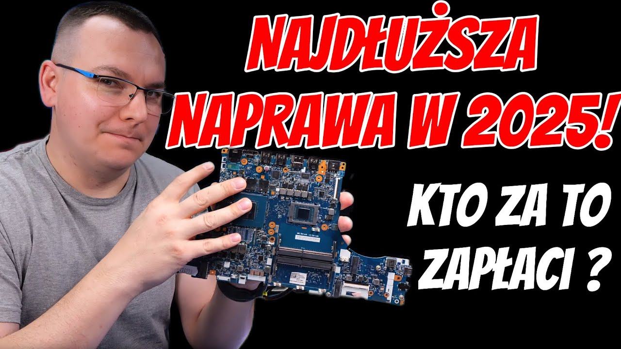 NAJDŁUŻSZA NAPRAWA w 2025 ROKU ZAKOŃCZONA...! #lenovo Legion po innym serwisie!