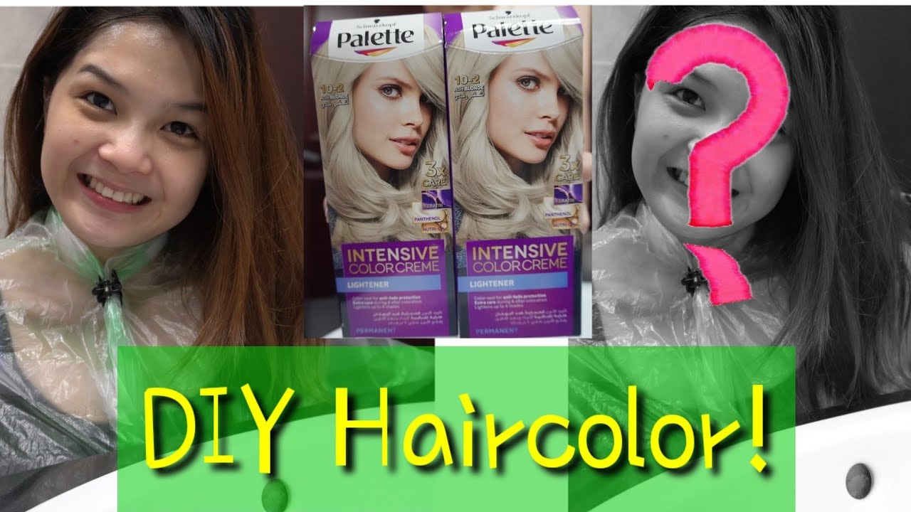 PALETTE | Ash Blonde 10-2 | DIY Hair Color! - vlog#29