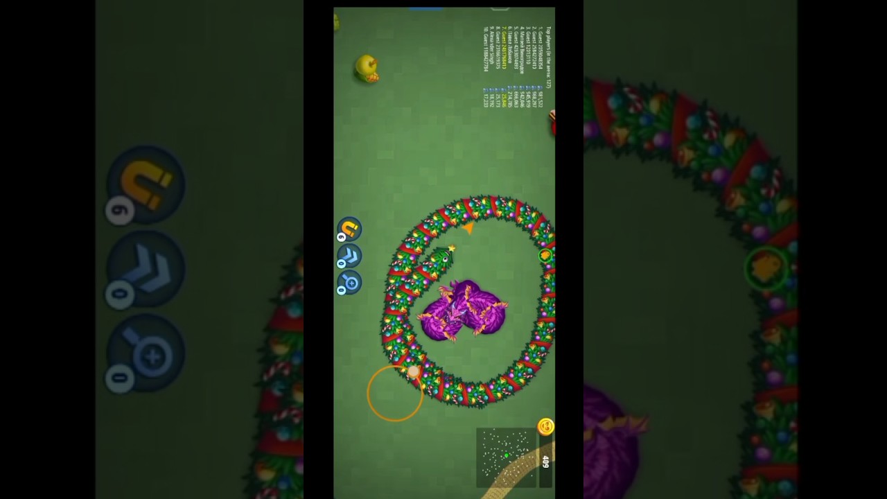 😱 Worm zone io ❤ saamp waala game Snake game 