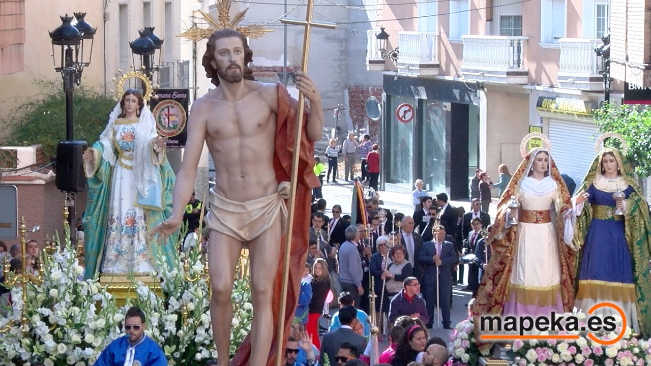 DOMINGO DE RESURRECCIÓN. SEMANA SANTA ARCHENA 2016. Procesión del Encuentro.