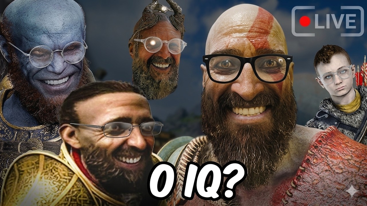🔴 LIVE | Goofy Kratos🤡 | God of War part 5