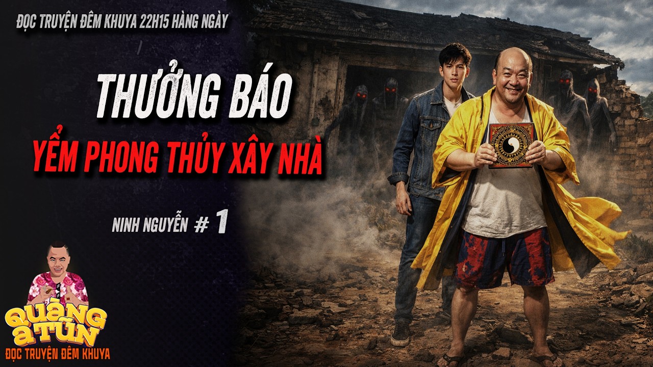 Truyện ma pháp sư : THƯỞNG BÁO YỂM PHONG THỦY GIÚP GIA CHỦ XÂY NHÀ ĐÓN TẾT tập 1