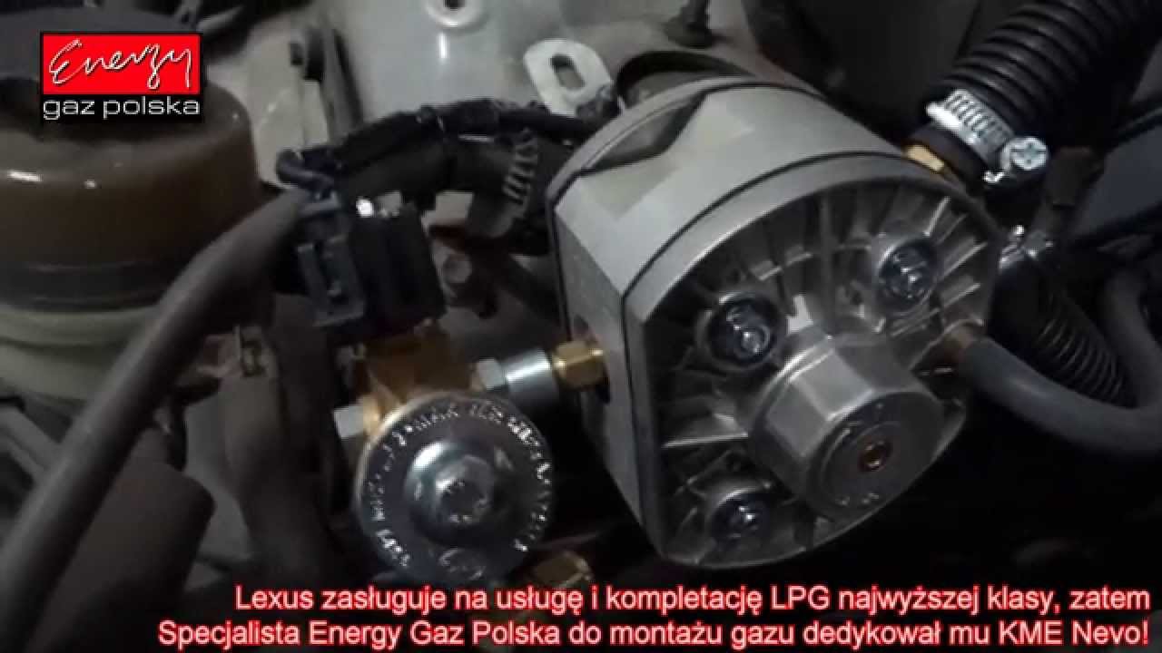 Montaż LPG KME do Lexusa IS200, auta klasy PREMIUM!