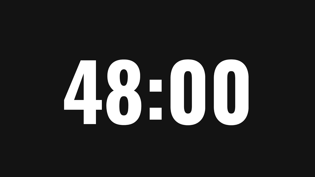 Таймер 48 Минут