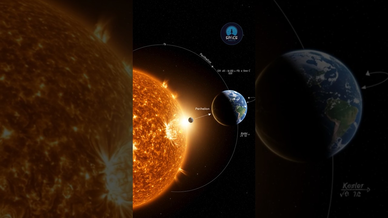Explicaci&oacute;n del perihelio: El punto m&aacute;s cercano de la Tierra al Sol #trending #shorts