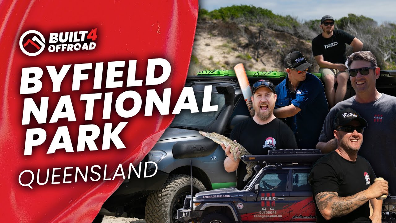 OUR EPIC 4WD ROAD TRIP TO BYFIELDS NATIONAL PARK | BIG CROCS & 'BIG SANDY' DRAMA | EPISODE 1/2