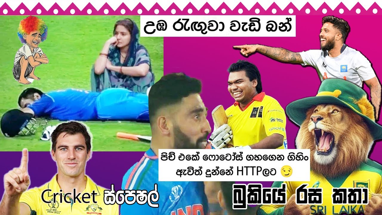 CRICKET Special 🏏🏆ICC World Cup  Final  | Bukiye Rasa Katha Part - 23 | India Vs Australia