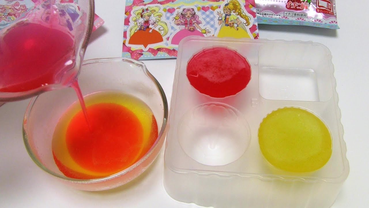 DIY Japanese Candy #229 Colorful Dress Jelly