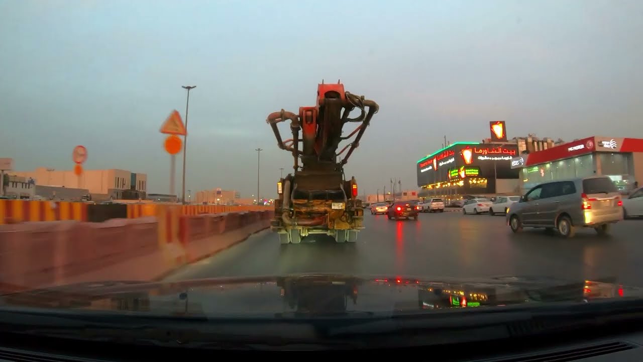 Driving in Riyadh, Saudi Arabia