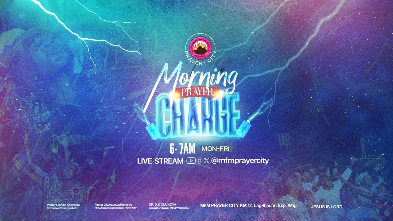 MORNING PRAYER CHARGE || I AM THE DOOR || 17-03-2026 || PRAYER CITY