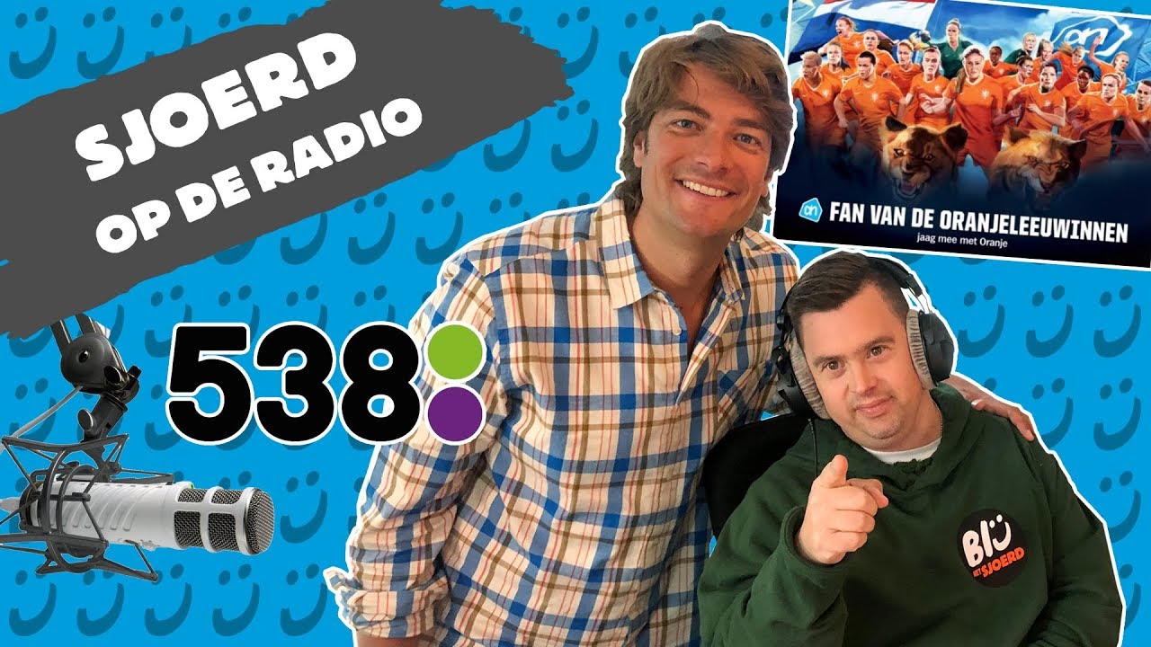 Sjoerd bij Radio 538 met Frank Dane!! | Blij met Sjoerd #64