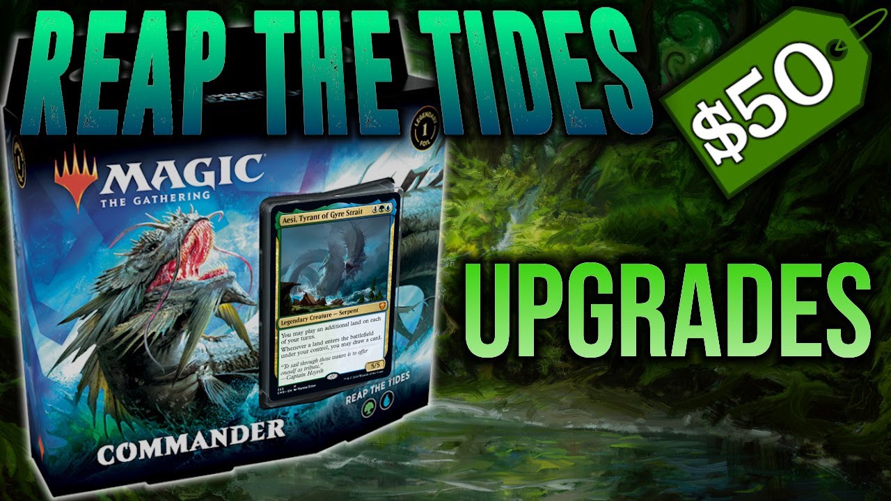 Reap the Tides Precon: $50 Budget Upgrade | Commander Legends Simic Precon Power-Up