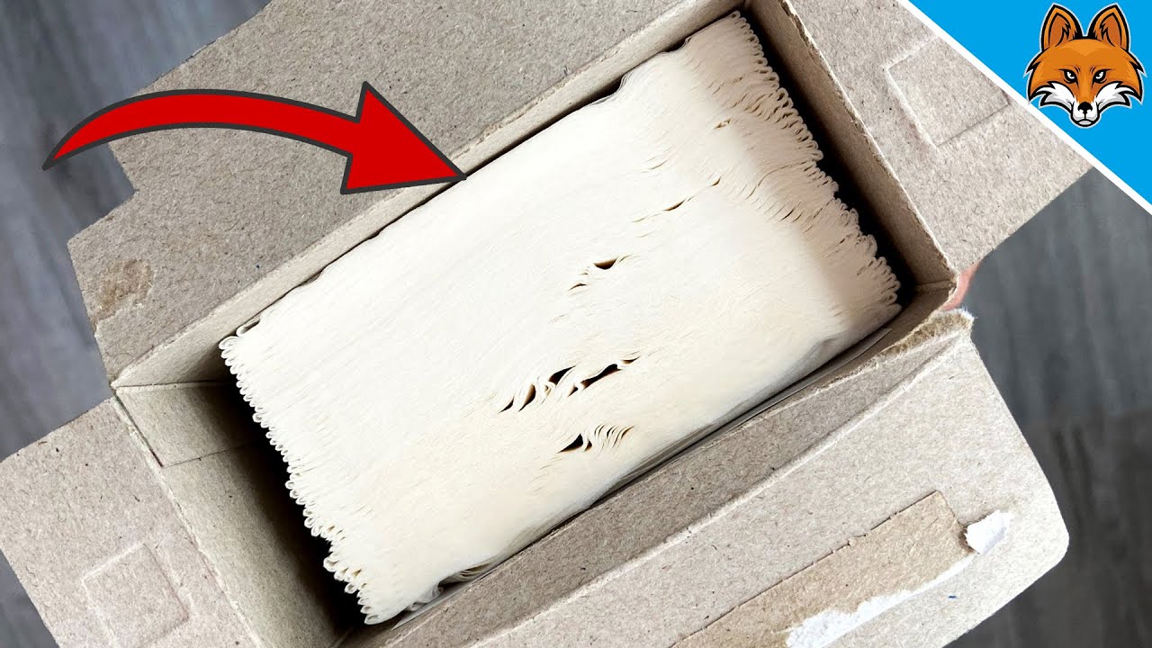 DESHALB solltest du UNBEDINGT deine Taschentücher Box öffnen ⚡️ (UNGLAUBLICHER Trick) 💥