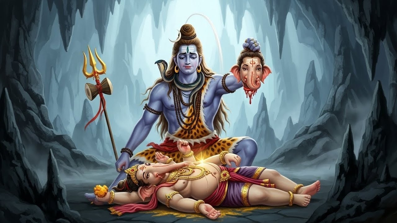 🌺 बाल गणेश की अद्भुत कथा 🌺.   🚩 भगवान शिव का आगमन.   #shortvideo #viralvideo #youtubeshorts 🥰🥰🥰😍😍😍🌺🌺