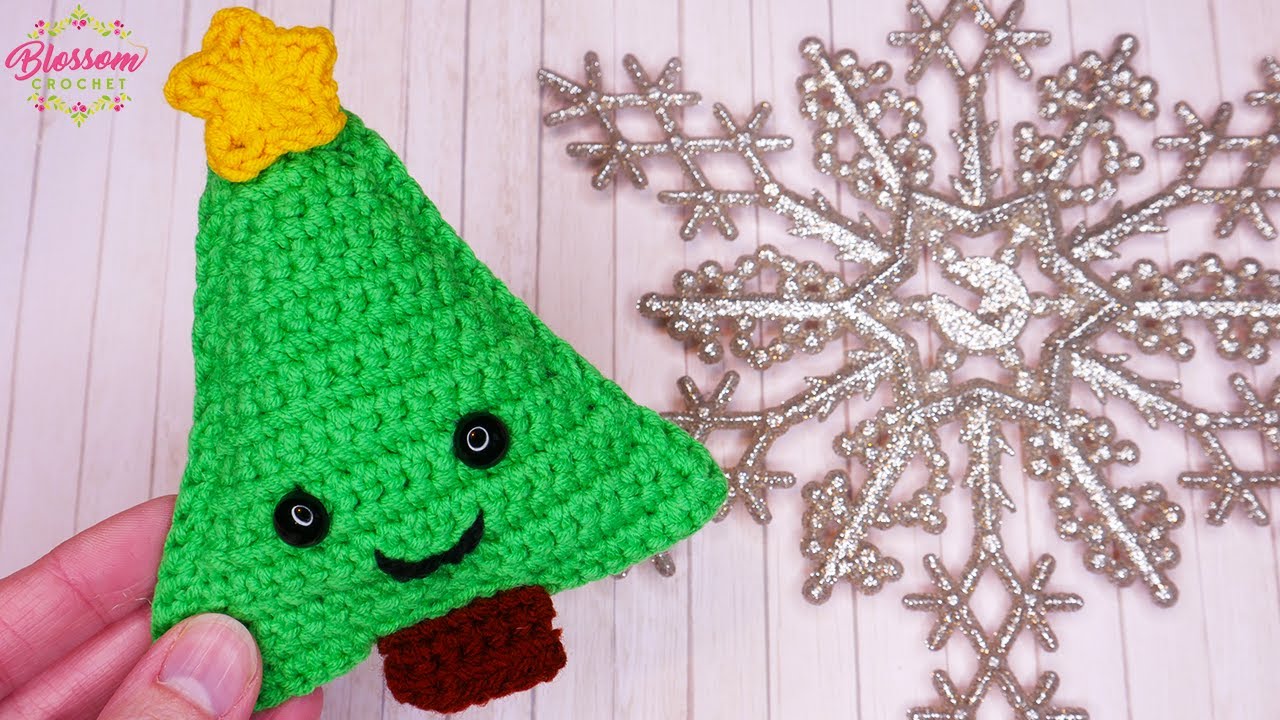 EASY Amigurumi Crochet Christmas Tree 🎄 Simple Blossom Crochet Tutorial