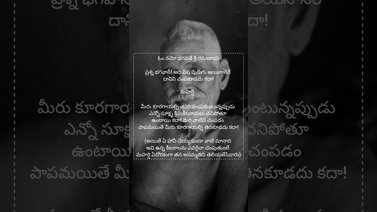 Ramana Maharshi#hindudharmakshetram #hinduguide22