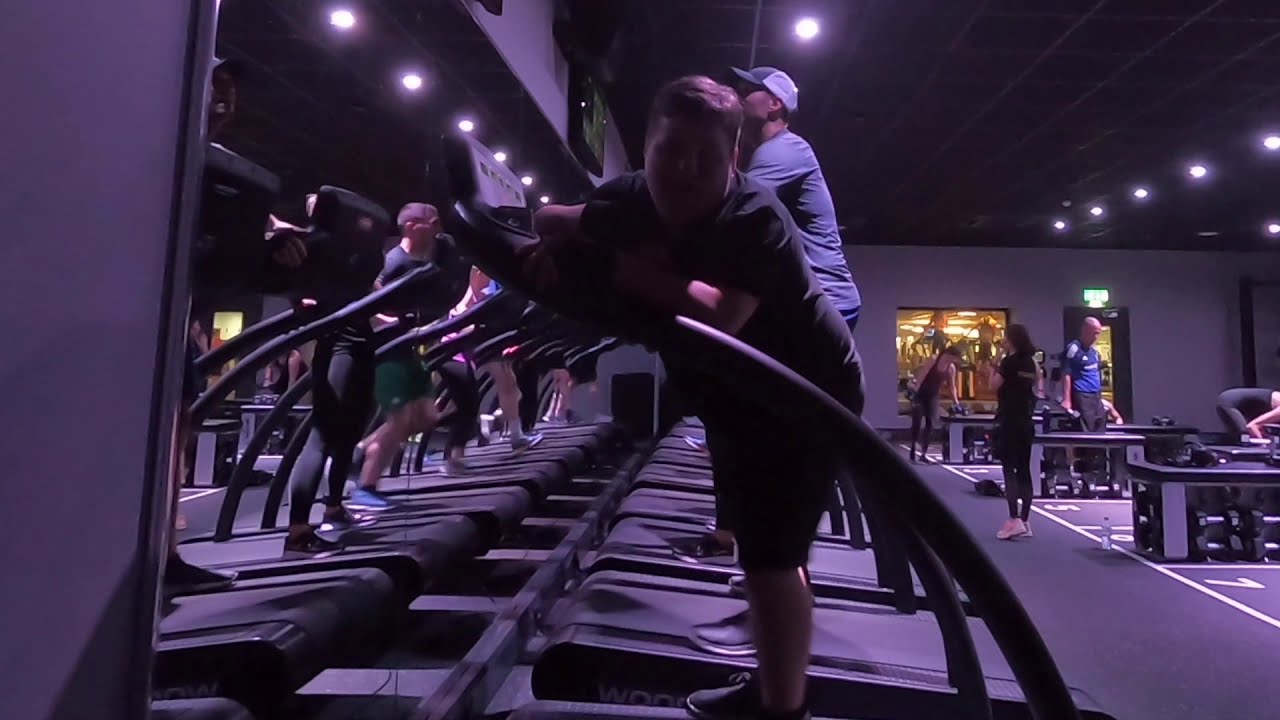 What's it like doing blaze in David Lloyd?