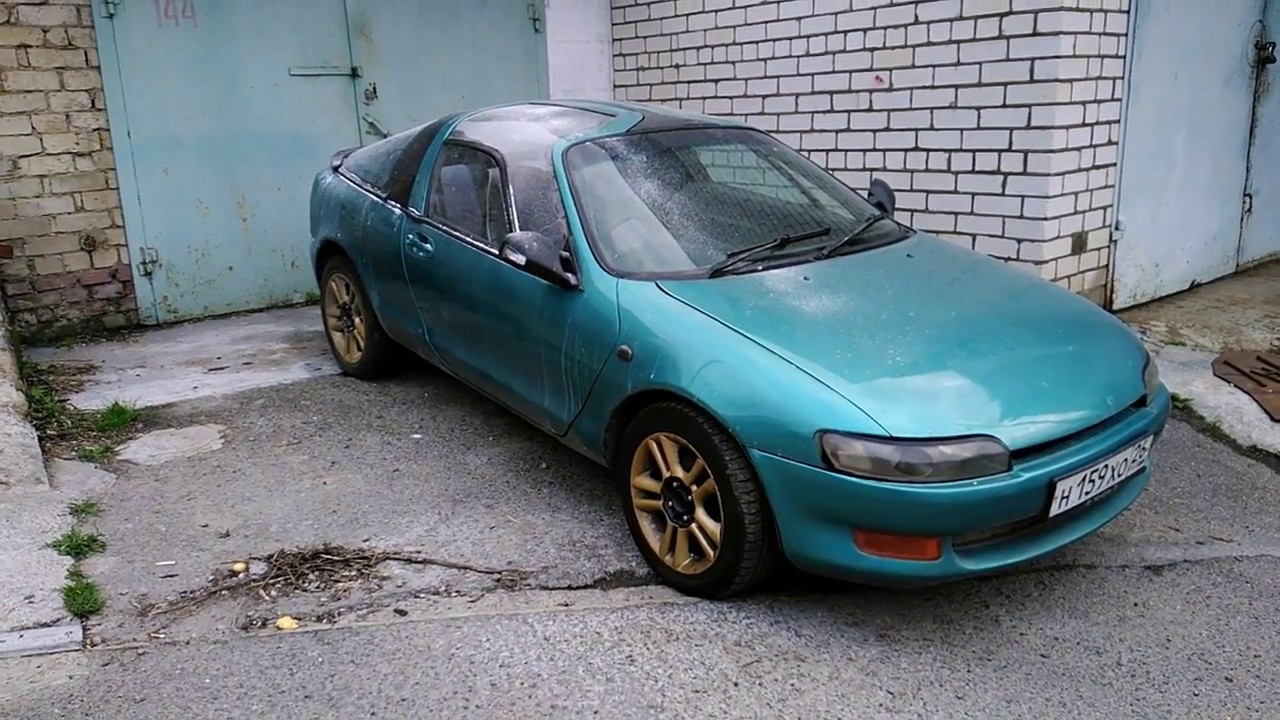 Toyota Sera в хлам!