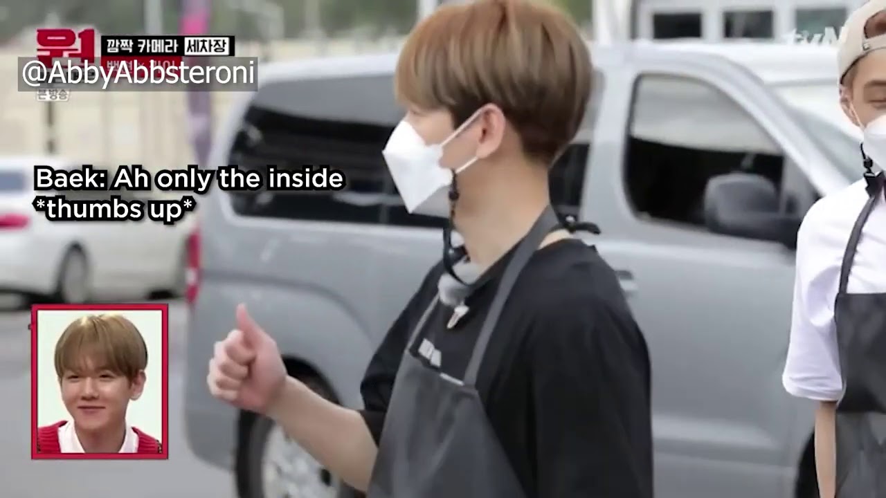 SuperM As We Wish Ep2 Eng Sub Job Experience Car Wash 2-7