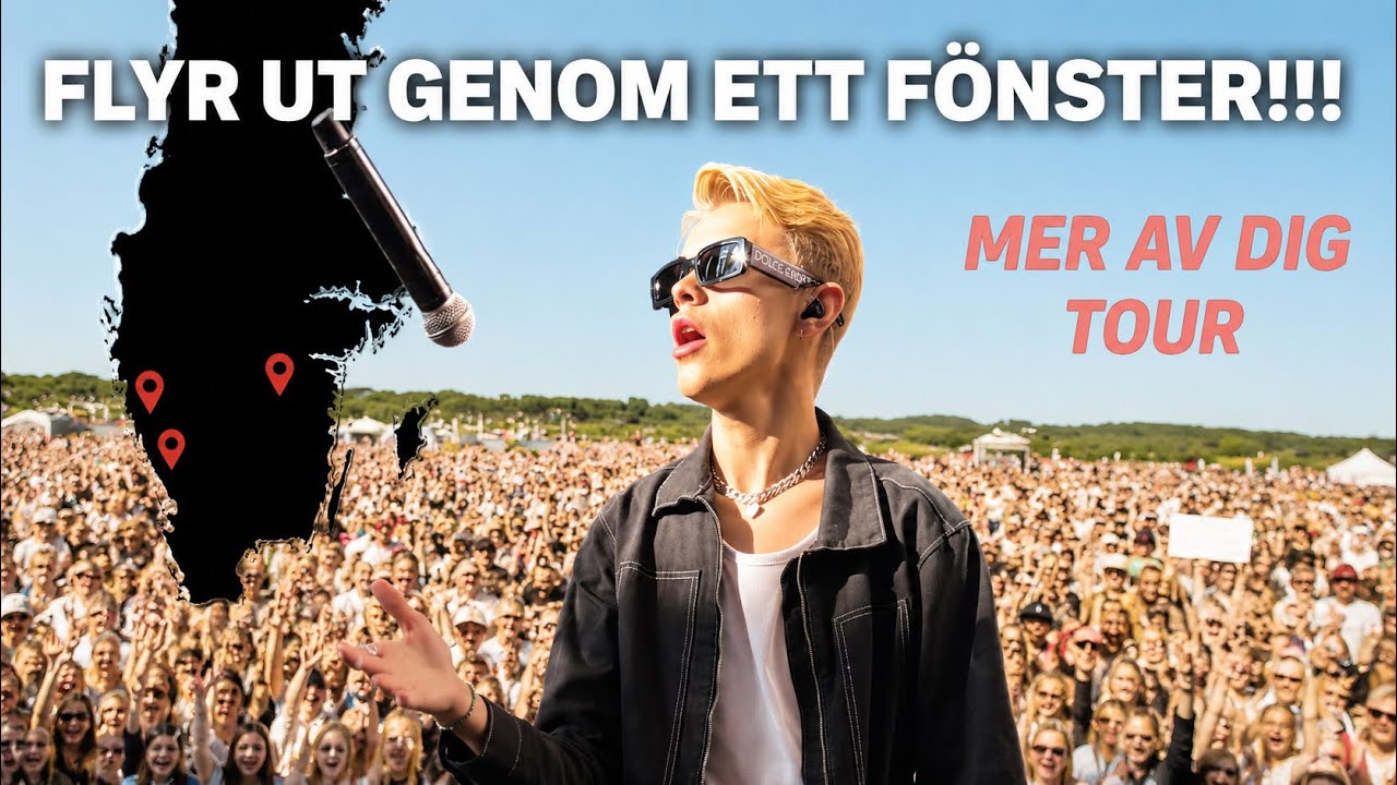 FLYR UT GENOM ETT FÖNSTER - TOUR VLOGG